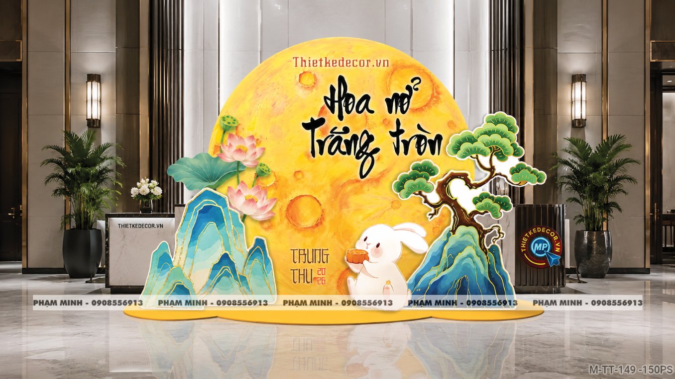 File thiết kế background Trang trí decor Trung Thu Mall, Trang trí tiểu cảnh Trung Thu Chung cư, decor tiểu cảnh Trung Thu Nhà Hàng, tiểu cảnh Trung Thu Khách Sạn; Trang trí decor Trung Thu ngân hàng, Trang trí decor Trung Thu trường học; quán cà phê